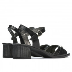 Sandale dama 5066 negru sidef