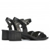 Sandale dama 5066 negru sidef
