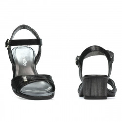 Sandale dama 5066 negru sidef