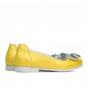 Pantofi copii 174 galben sidef combinat