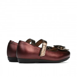 Pantofi copii mici 67c bordo sidef combinat