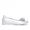 Pantofi copii 174 alb sidef combinat