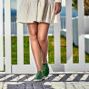 Mocasini dama 688 verde crud lifestyle