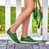 Mocasini dama 688 verde crud