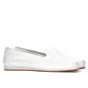 Mocasini dama 6013 alb