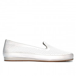 Mocasini dama 6013 alb