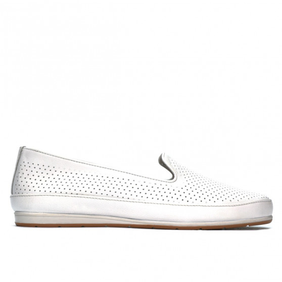 Mocasini dama 6013 alb Mocasini dama 6013 alb