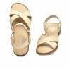 Sandale dama 5063 bej