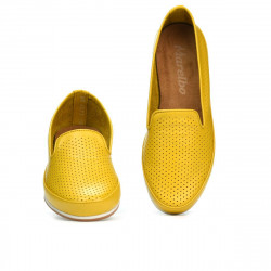 Mocasini dama 6013 galben