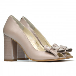 Női szandál 1271 capuccino gyöngyház