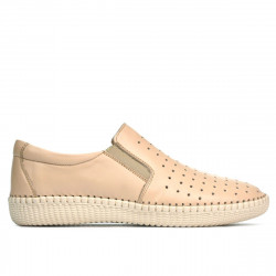 Mocasini dama / adolescenti 689 bej01