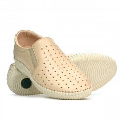 Női / tinédzser mokaszin 689 bézs01