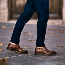 Elegáns férfi cipő 896 kávé