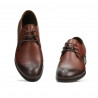 Pantofi adolescenti 398 a coniac