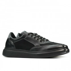 Pantofi casual/sport  barbati 906 negru combinat