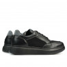 Pantofi casual/sport  barbati 906 negru combinat