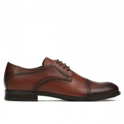 Pantofi eleganti adolescenti 396 a coniac