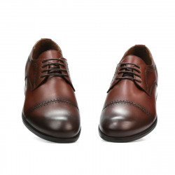 Pantofi eleganti adolescenti 396 a coniac