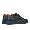 Pantofi copii 2004 indigo+maro
