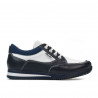 Pantofi copii 2001 indigo+alb