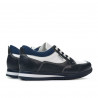 Pantofi copii 2001 indigo+alb