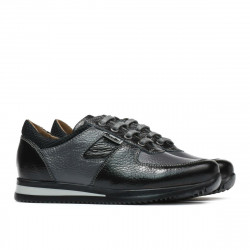 Pantofi copii 2002 negru+gri