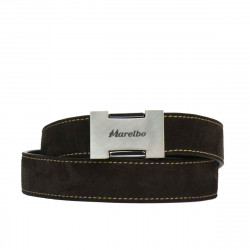 Curea barbati 39bc cafe velur