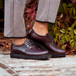 Pantofi casual dama 6007 bordo