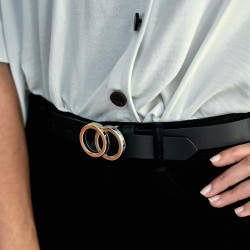 Curea dama 09m negru