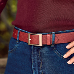 Női öv 10m biz piros
