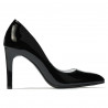Pantofi eleganti dama 1276 lac negru