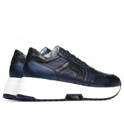 Női sportcipő 6019 gyöngyházfényű indigó kombinált