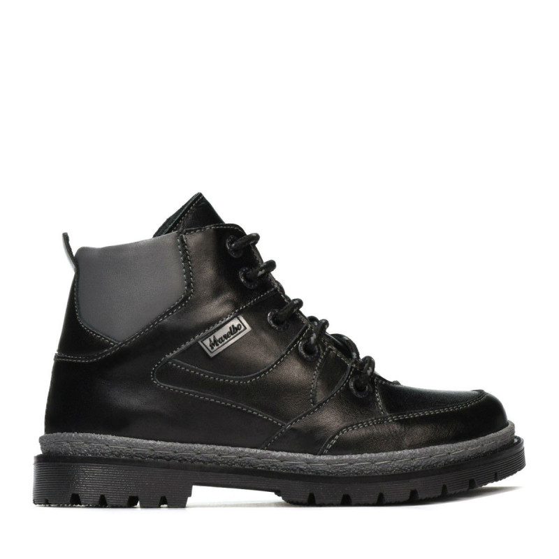 Ghete copii 3017 negru+gri