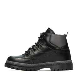 Ghete copii 3017 negru+gri