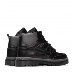 Ghete copii 3017 negru+gri