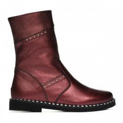 Cizme copii 3019 bordo sidef