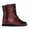Cizme copii 3019 bordo sidef