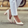 Pantofi eleganti dama 1273 nude