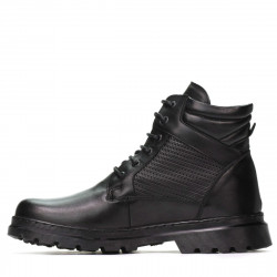 Ghete barbati 4119 negru combinat