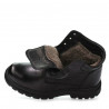 Ghete barbati 4119 negru combinat