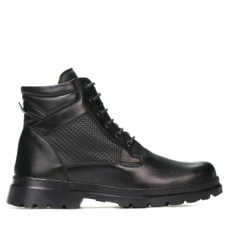 Ghete barbati 4119 negru combinat