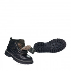 Ghete copii 3017 indigo+gri