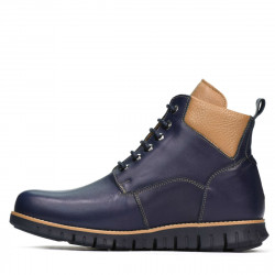Ghete barbati 4108 indigo+maro