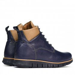 Ghete barbati 4108 indigo+maro