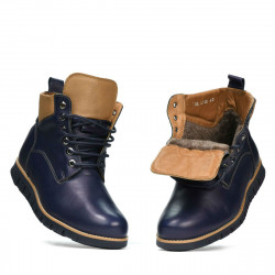 Ghete barbati 4108 indigo+maro