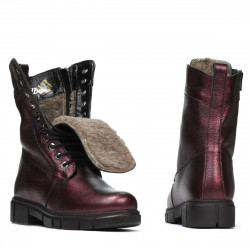Ghete dama 3337-1 bordo sidef
