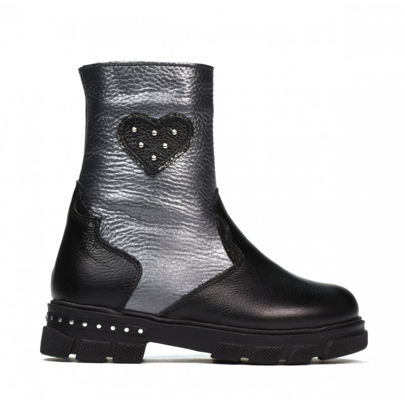 Kisgyerek bakancs 103c fekete+antracit