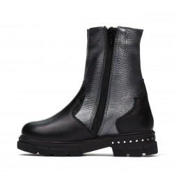 Kisgyerek bakancs 103c fekete+antracit