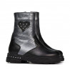 Ghete copii mici 103c negru+antracit