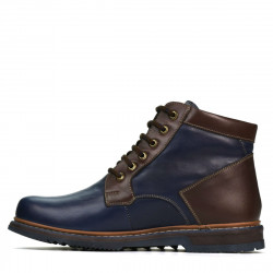 Ghete barbati 497 indigo+maro